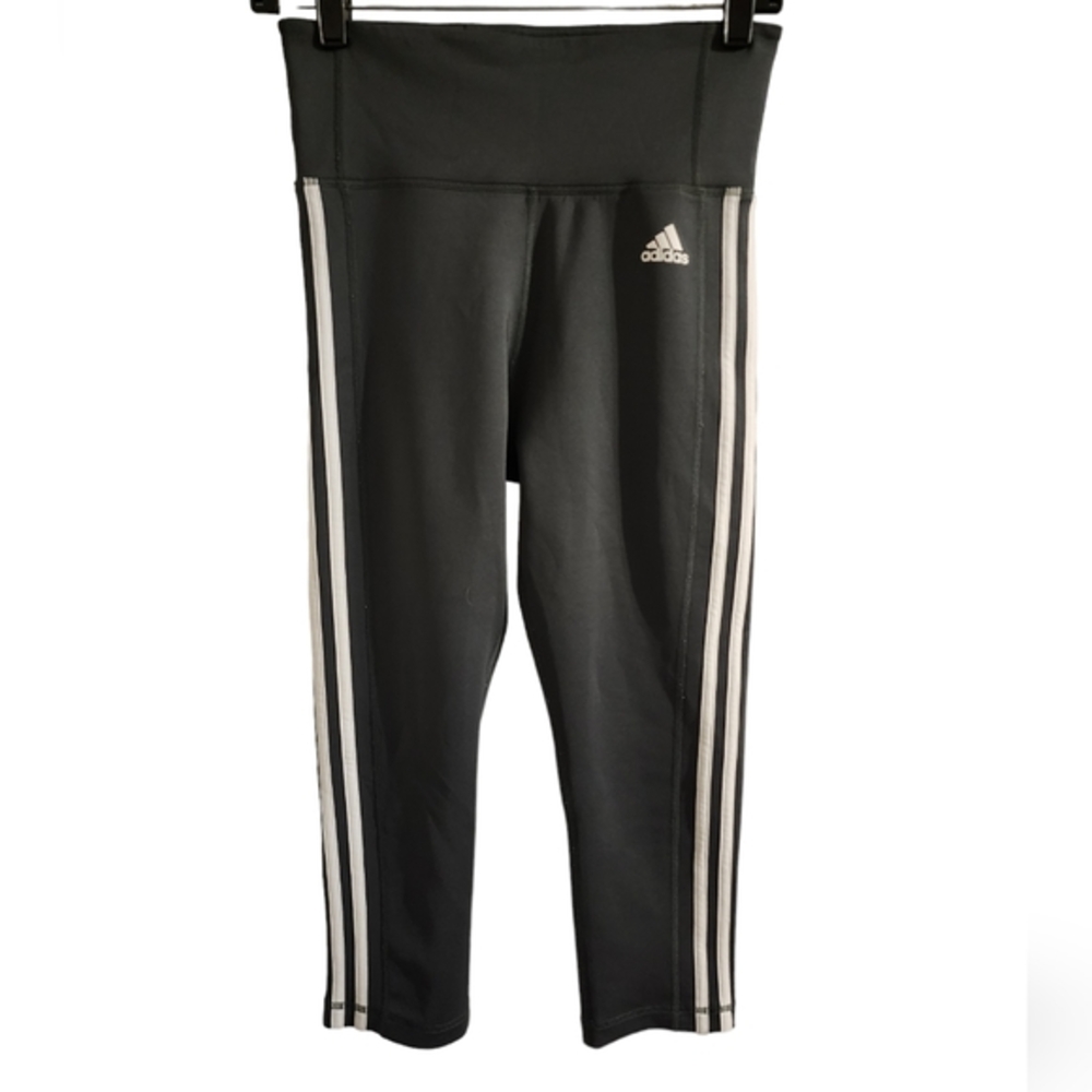 Adidas climalite green athletic leggings